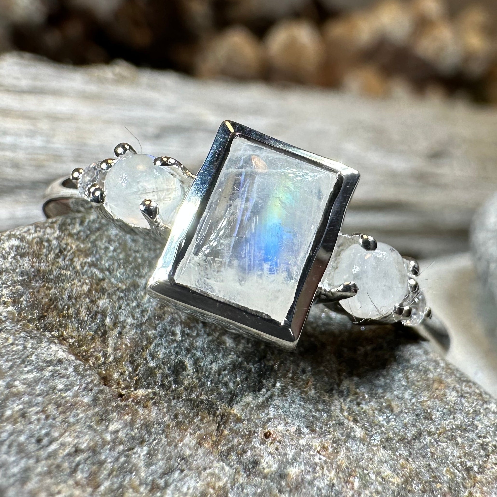 Anja Moonstone Ring