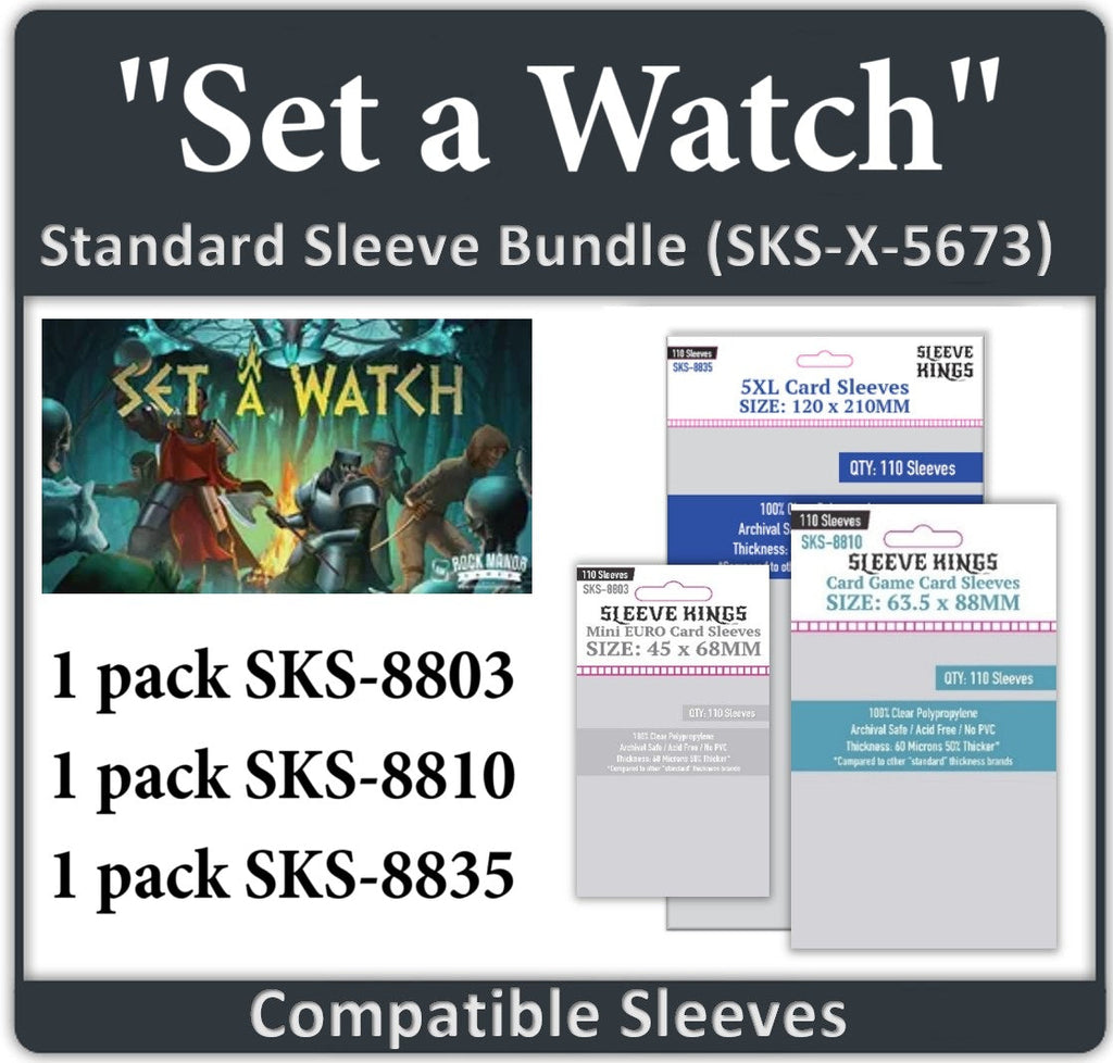 "Set a Watch" Compatible Sleeve Bundle (8803 x 1,  8810 x 1, 8835 x 1)