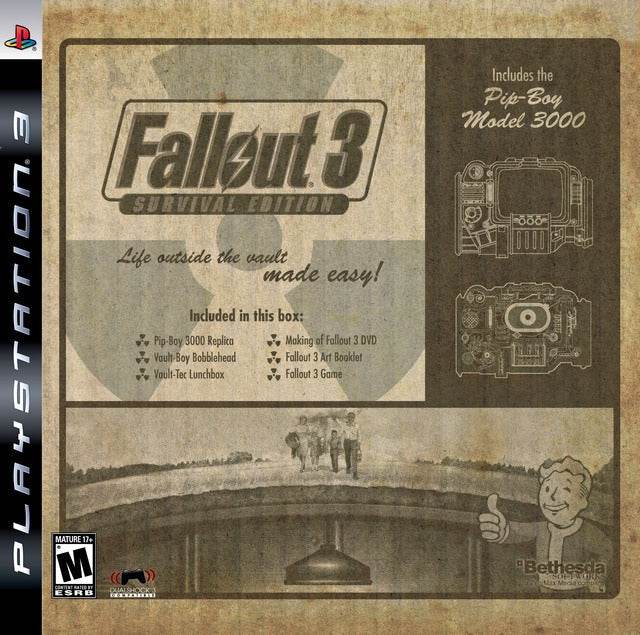Fallout 3: Survival Edition (Playstation 3) - Game Manual Only