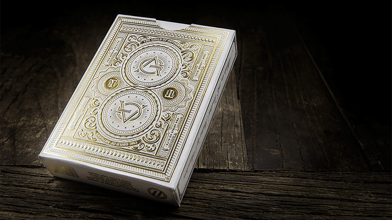 Artisan Playing Cards (White) by theory11 - 