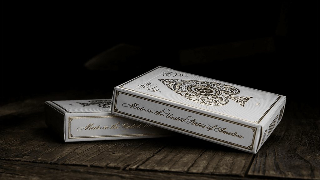 Artisan Playing Cards (White) by theory11 - 