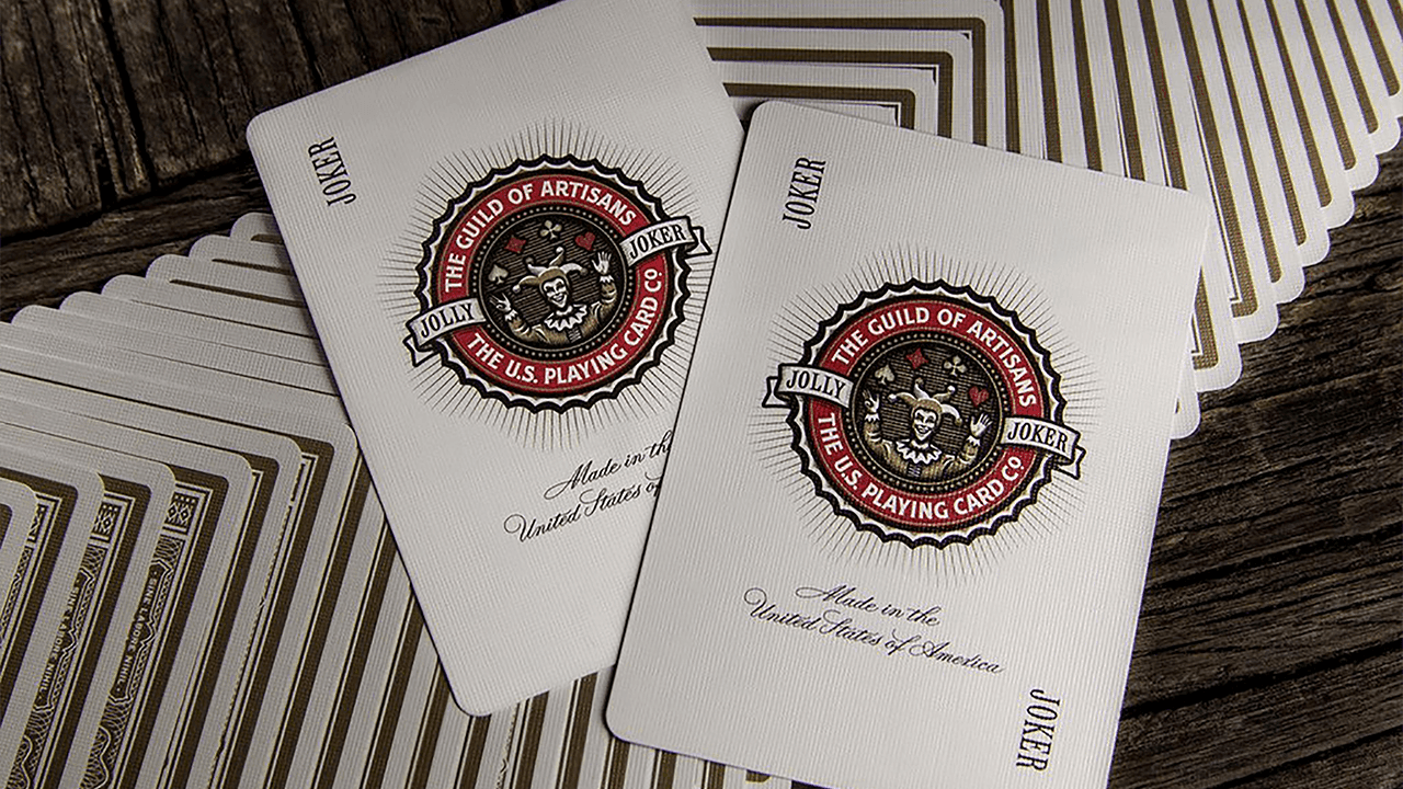 Artisan Playing Cards (White) by theory11 - 