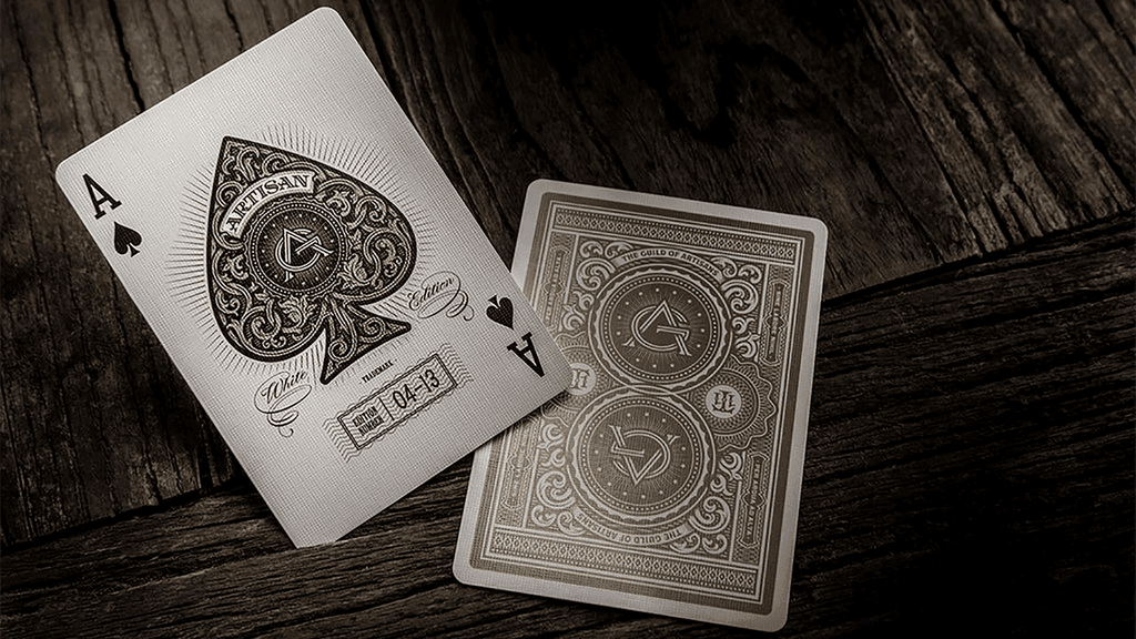 Artisan Playing Cards (White) by theory11 - 