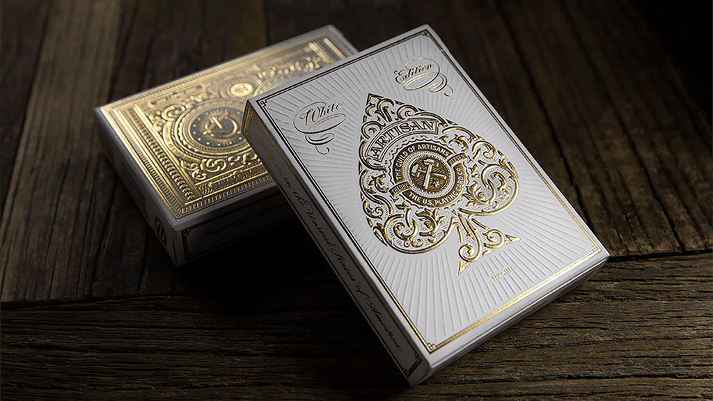 Artisan Playing Cards (White) by theory11 - 