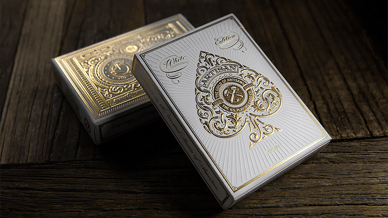 Artisan Playing Cards (White) by theory11 - 
