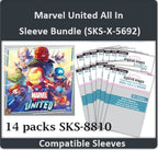 "Marvel United" All-In Compatible Sleeve Bundle (8810 X 14)