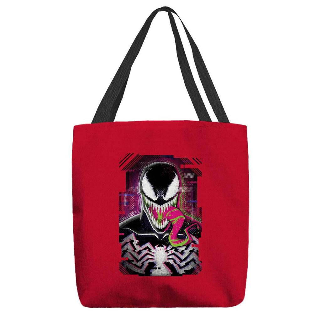 Venom Glitch - None / Red / 13x13