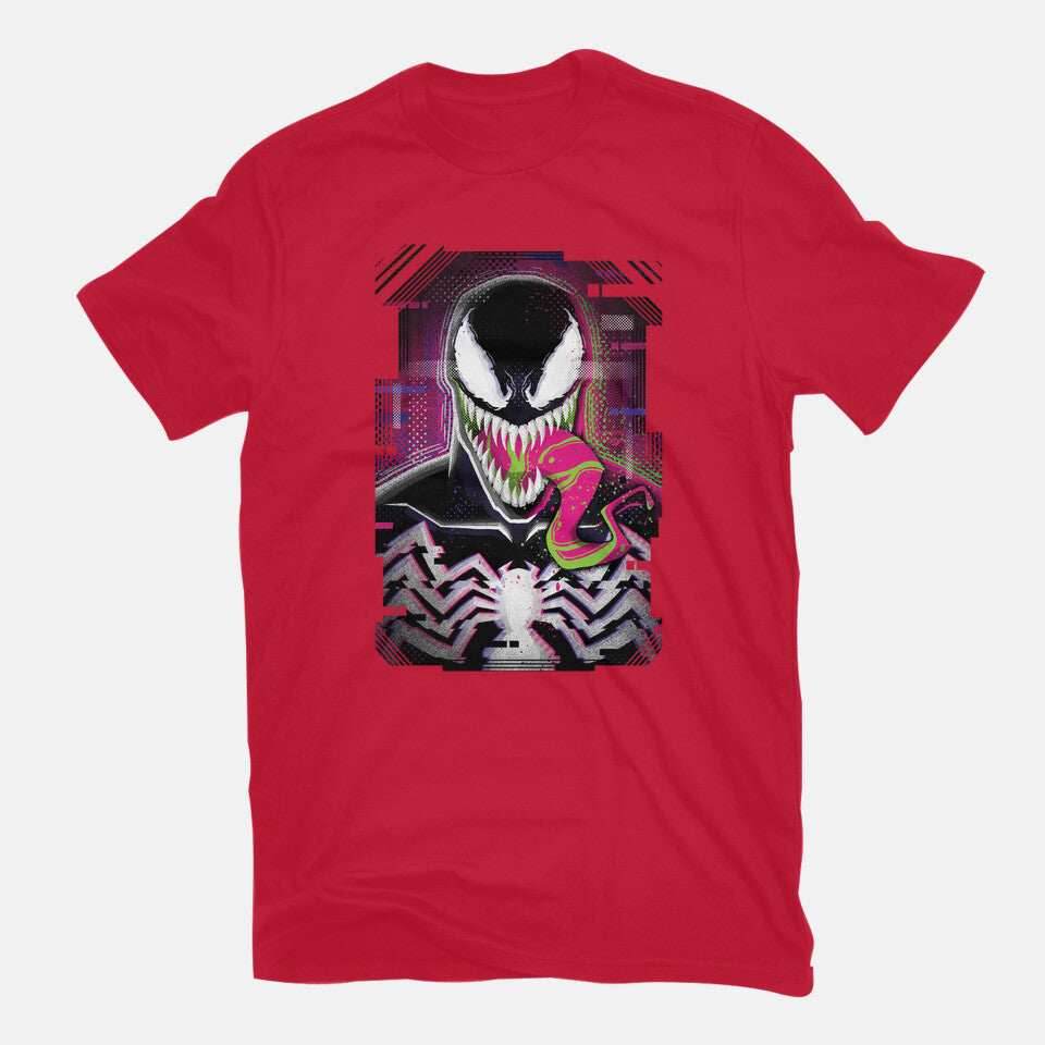 Venom Glitch - Mens / Red / S