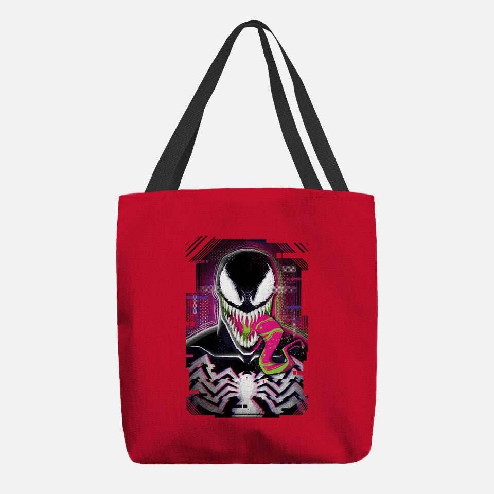 Venom Glitch - None / Red / 13x13