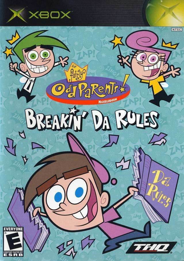 Fairly Odd Parents: Breakin' Da Rules (Xbox) - Game Manual Only