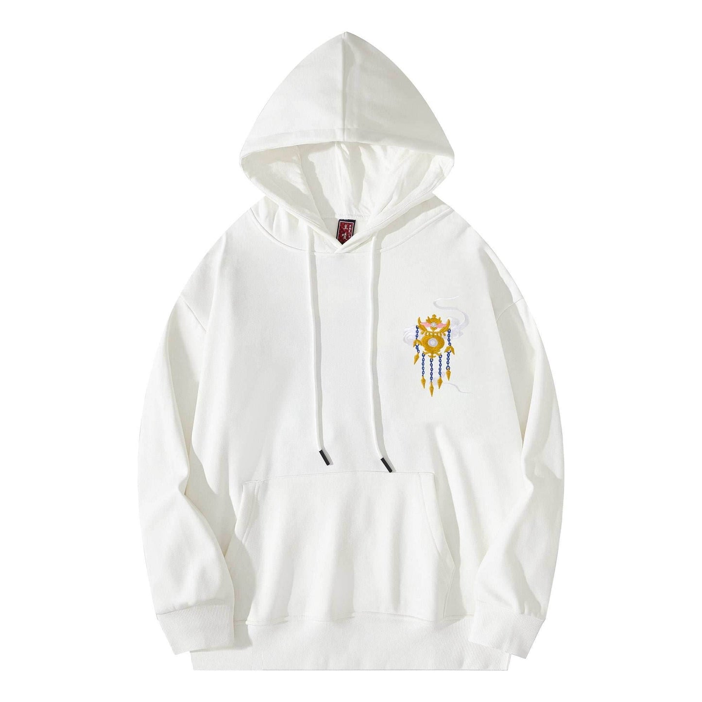 KH9241 Queen Himiko Embroidery Hoodie - Black / S