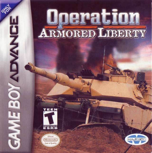 Operation Armored Liberty (Gameboy Advance) - Game Manual Only