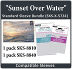 "Sunset Over Water" Compatible Card Sleeve Bundle (8810 X 1 + 8840 X 1)
