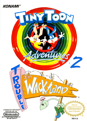 Tiny Toon Adventures 2: Trouble In Wackyland (Nintendo NES) - Game Manual Only