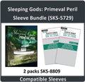 "Sleeping Gods: Primeval Peril Game" Compatible Sleeve Bundle (8809 X2)