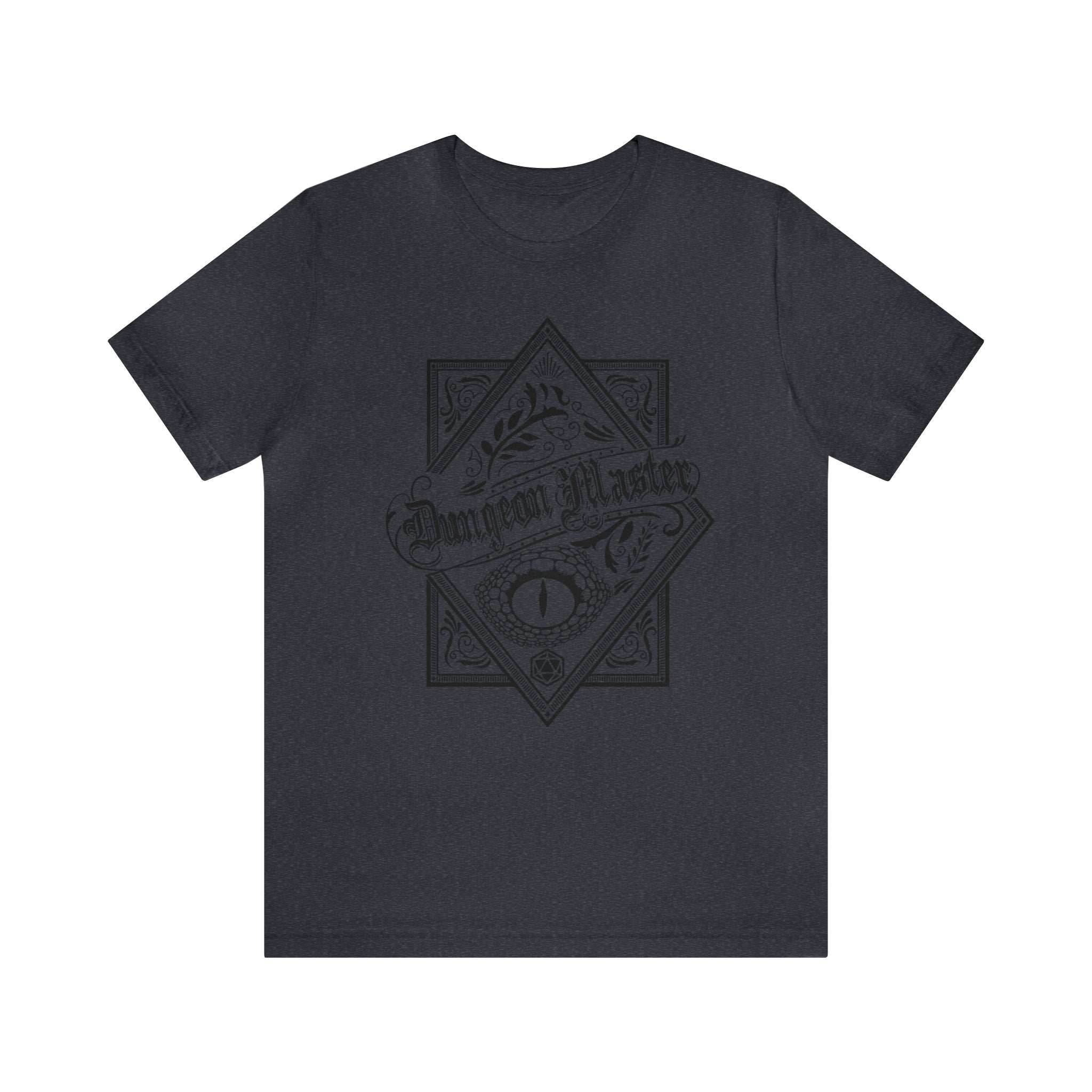 Dungeon Master Shirt - Heather Navy / S