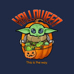 Halloween This Is The Way - None / Black / 12x16