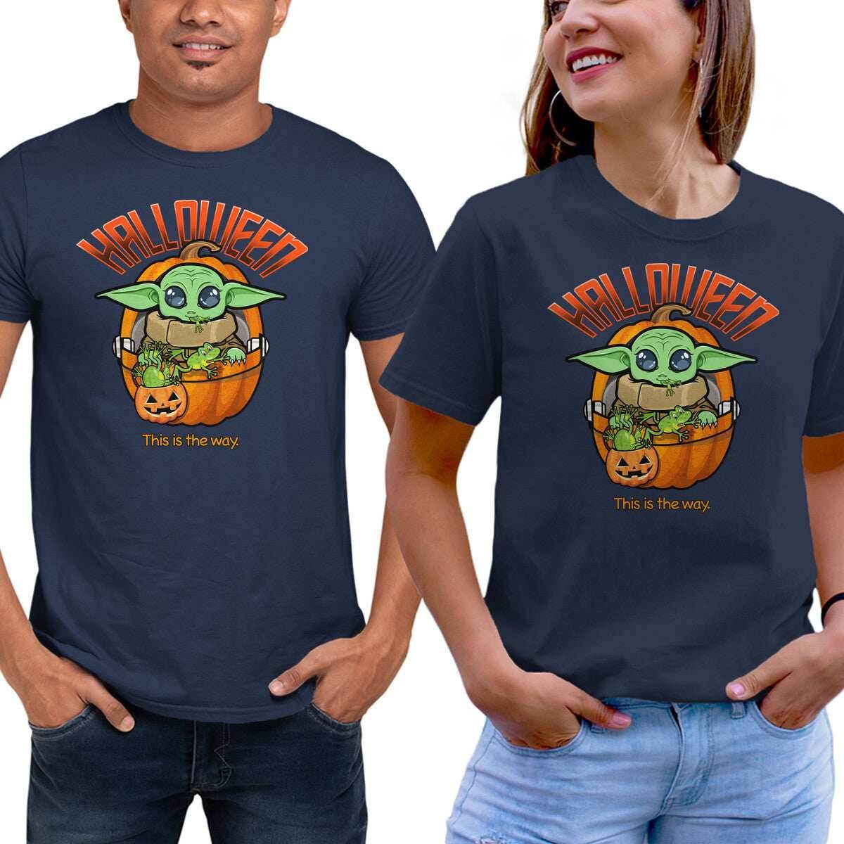 Halloween This Is The Way - Unisex / Navy / S