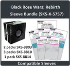 "Black Rose Wars: Rebirth" Compatible Card Sleeve Bundle (8803 x 2 + 8810 x 3 + 8814 x 1)