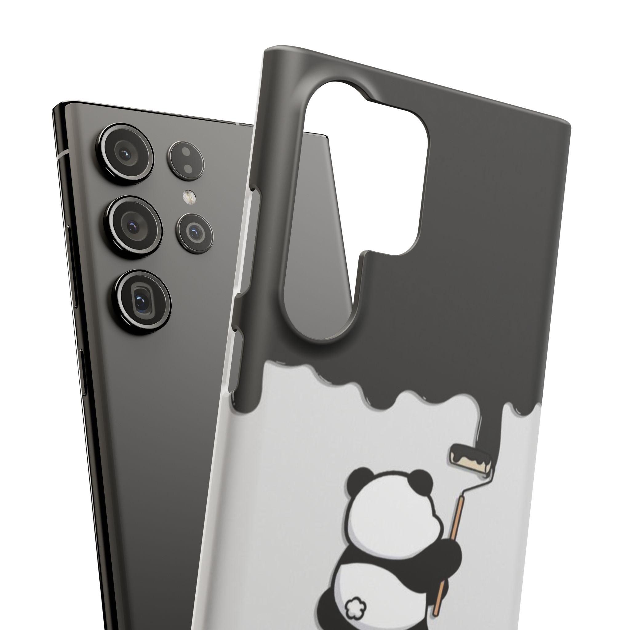 Artistic Panda Phone Case – A Masterpiece in the Making!