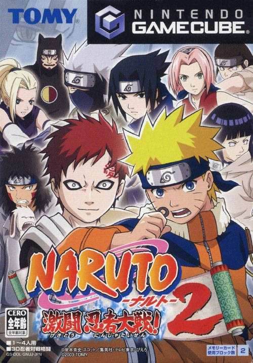 Naruto: Clash of Ninja 2 [Japan Import] (Gamecube) - Game Manual Only