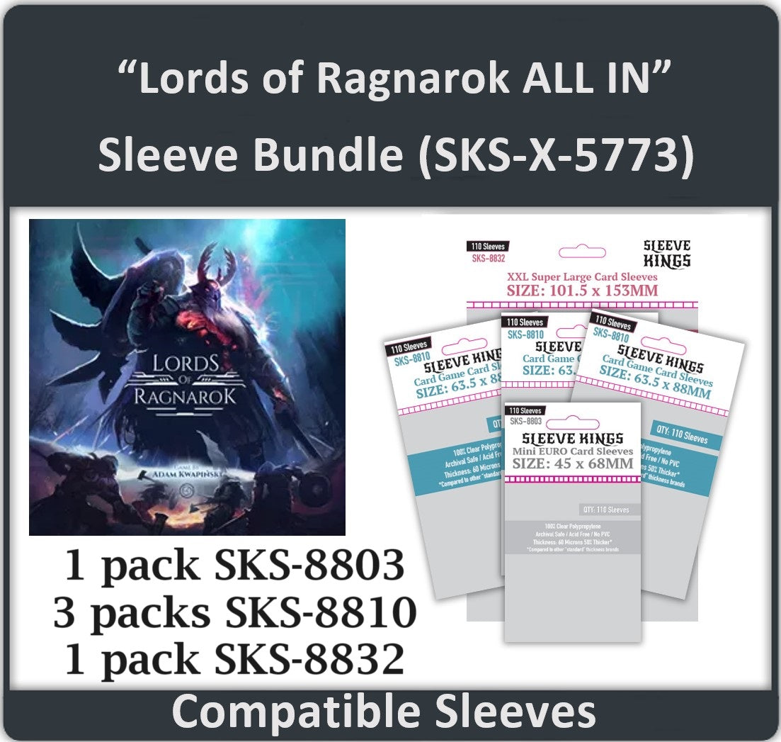 "Lords of Ragnarok" ALL IN Compatible Bundle (8803 X 1 + 8810 X 3 + 8832 X 1)