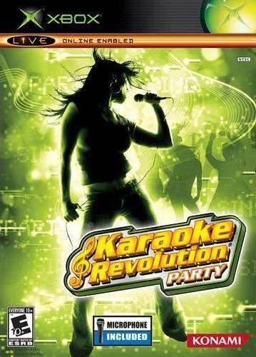 Karaoke Revolution Party w/ Microphone (Xbox) - Game Manual Only