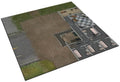The Walking Dead: All Out War - Deluxe Gaming Mat - Prison Grounds - 