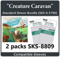 "Creature Caravan" Compatible Card Sleeve Bundle (8809 x 2)