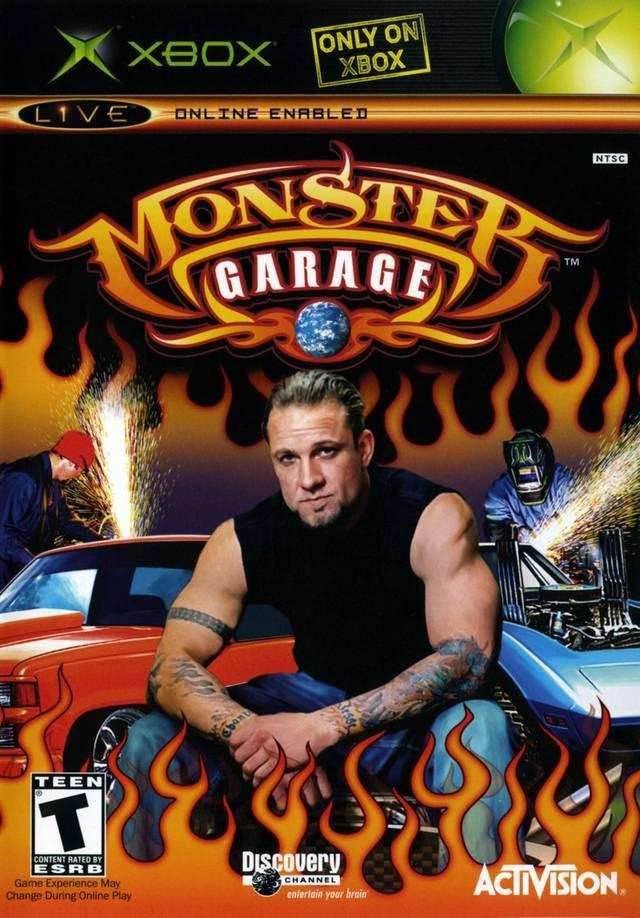 Monster Garage (Xbox) - Game Manual Only