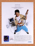 1995 Quest For Fame IBM Original Ad v1