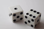 Jumbo 25mm 1 inch White (1) Dice RPG Board Game D6 Koplow Large Huge Dice - 