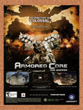 2008 Armored Core For Answer Xbox 360 Original Ad v1