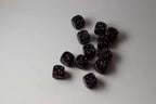 Space Speckled 12mm Dice pipped - 