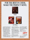 1991 Battle Chess MS-DOS Games Original Ad v1