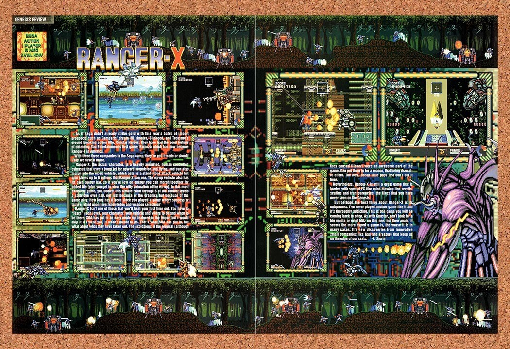 1993 Ranger-X Genesis Original Ad v1
