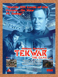 1995 William Shatner's Tek War PC Original Ad v1