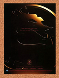 1996 Mortal Kombat 3 SNES Original Classic Logo Ad