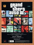 2001 Grand Theft Auto III PS2 Original Ad v5