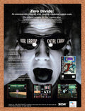 1996 Zero Divide PS1 Original Ad v1