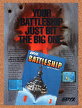 1988 Battleship Amiga Original Ad v1