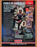 1992 Advanced Dungeons & Dragons Amiga Pools Of Darkness Amiga Original Ad v2