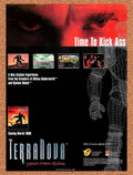 1996 Terra Nova Strike Force Centauri PC Original Ad v3
