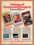 1989 Advanced Dungeons & Dragons IBM Games Original Ad v5