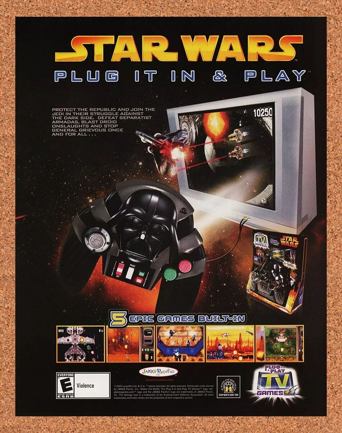 2007 Star Wars Plug It In & Play Original Ad