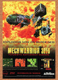 1995 MechWarrior 3050 SNES Original Ad