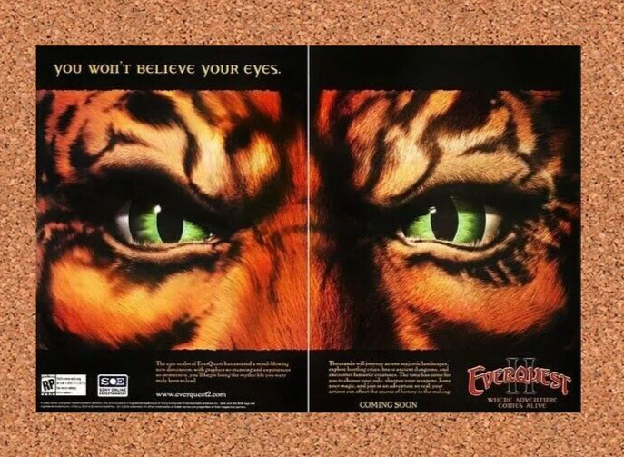 2006 Everquest II PC Original Ad