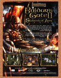 2001 Baldur's Gate II Shadows Of Amn PC Original Ad