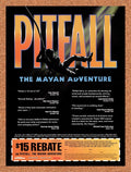 1995 Pitfall Genesis Rebate Original Ad v6