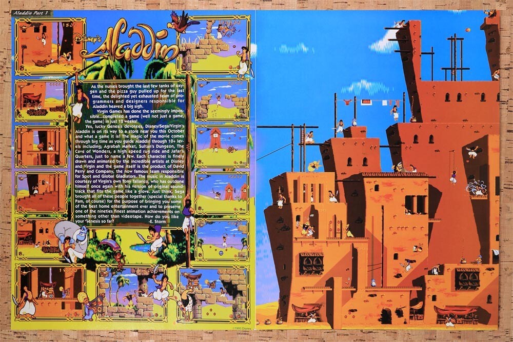 1993 Aladdin Genesis Original Ad v3